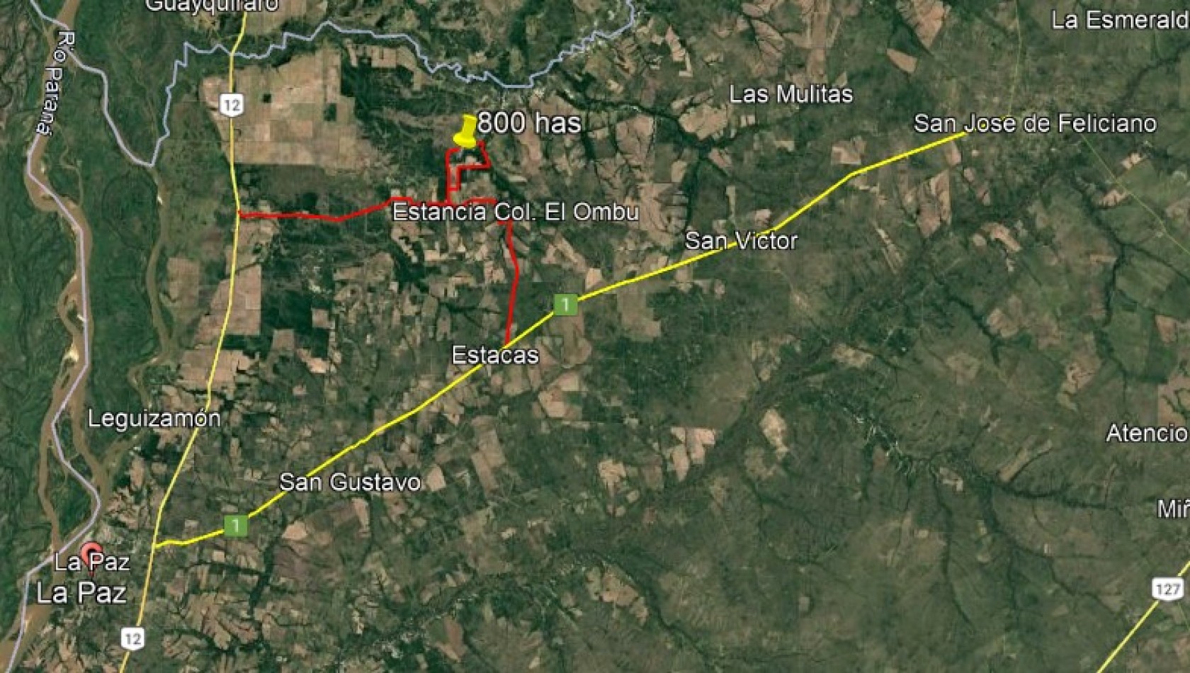 800 has Campo Mixto en La Paz - Entre Rios