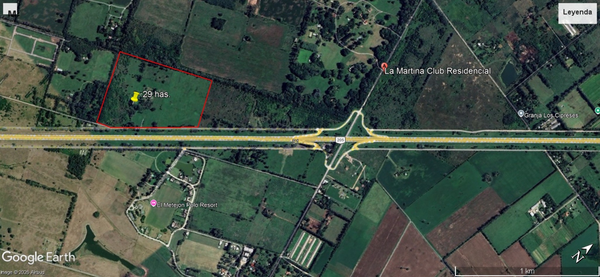 29 has en Cañuelas sobre Autopista Ezeiza-Cañuelas